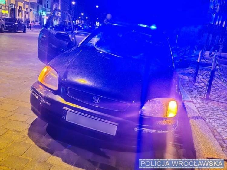 16-latek kupił hondę i jeździł nią po Wrocławiu. Na prawo jazdy był za mały