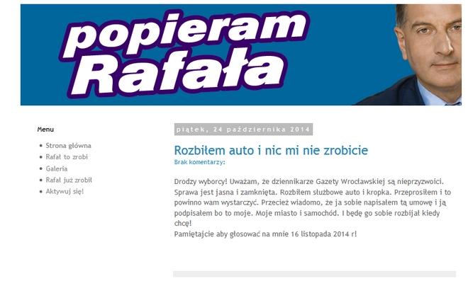 Strona Popieram Rafała wróciła w nowej odsłonie. Są newsy, memy i obietnice wyborcze