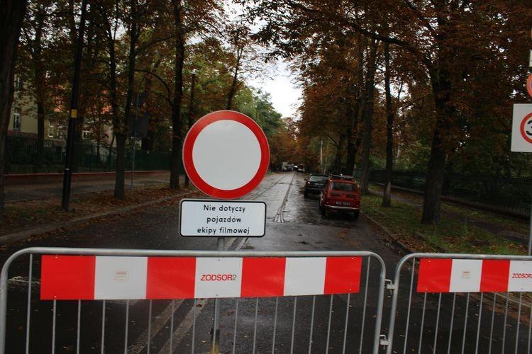 Krzystek kręci serial we Wrocławiu. Utrudnienia w ruchu w rejonie Hali Stulecia