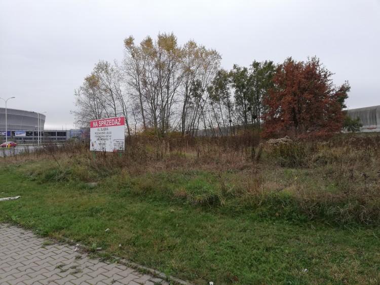 Miasto sprzedaje działkę przy Stadionie Wrocław. Przeznaczenie: usługi i rekreacja [ZDJĘCIA]