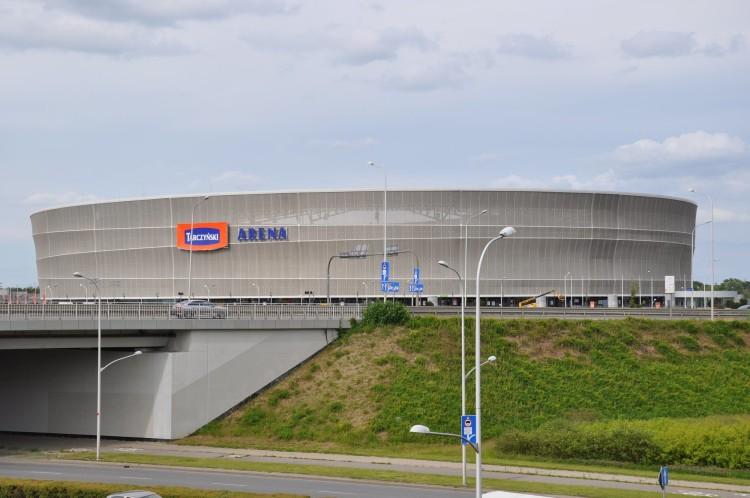 Wrocław: Stadion już z nowym logo Tarczyński Arena [ZDJĘCIA]