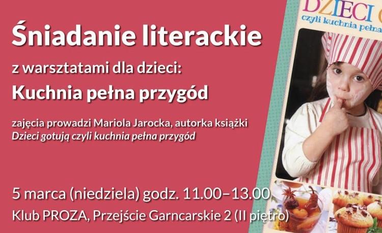 Dzieci gotują na kolejnym Śniadaniu Literackim