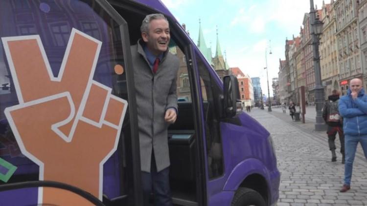Partner Biedronia liderem wrocławskiej listy partii Wiosna