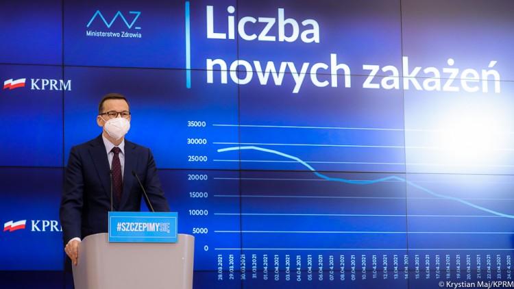 Luzowanie obostrzeń w maju 2021. Jest termin otwarcia restauracji, powrotu do szkół i rezygnacji z maseczek