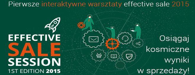 Pierwsze interaktywne warsztaty Effective Sale Session za kilka dni we Wrocławiu