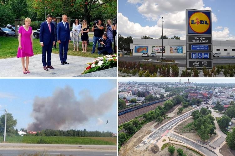 Premier we Wrocławiu, pożar na Żernikach i nowa ulica na Kleczkowie [PODSUMOWANIE DNIA]