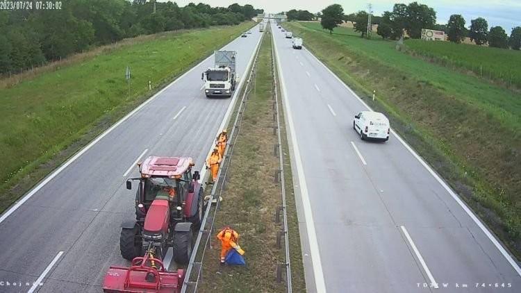 Wrocław: 40 km/h na obwodnicy Wrocławia! Pracują drogowcy