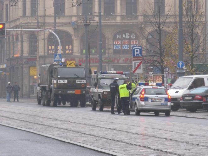 Niewypał na Placu Wolności (zdjęcia)