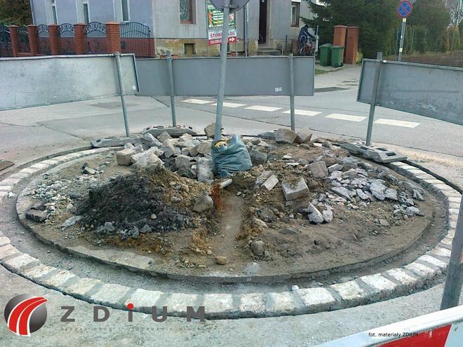 Budowa minironda na Brochowie na ostatniej prostej. Wszystko zależy od pogody