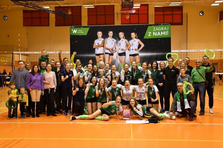 Juniorki #VolleyWrocław mistrzyniami Dolnego Śląska