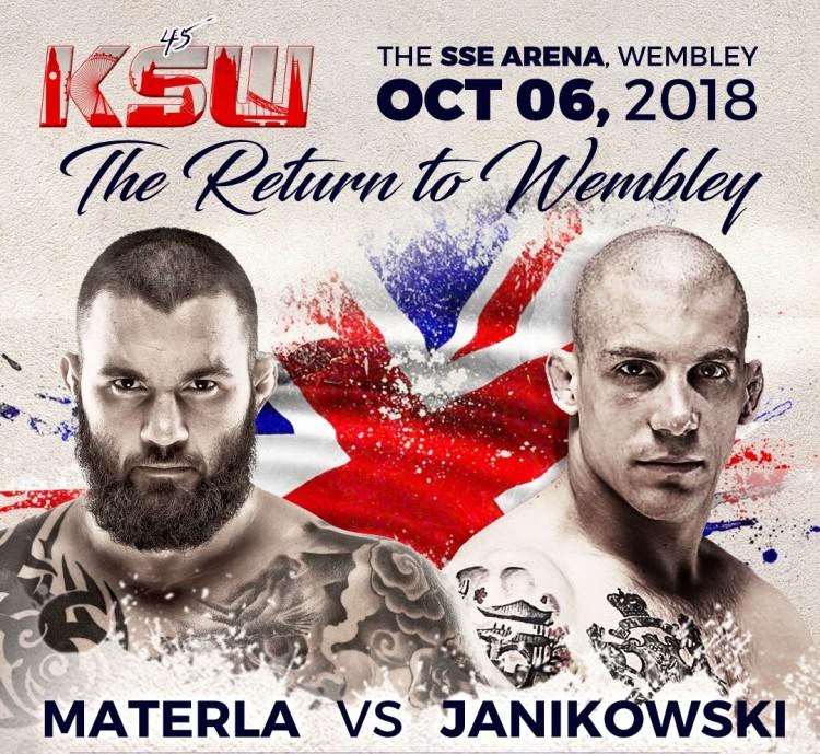 KSW 45: Damian Janikowski zmierzy się z Michałem Materlą
