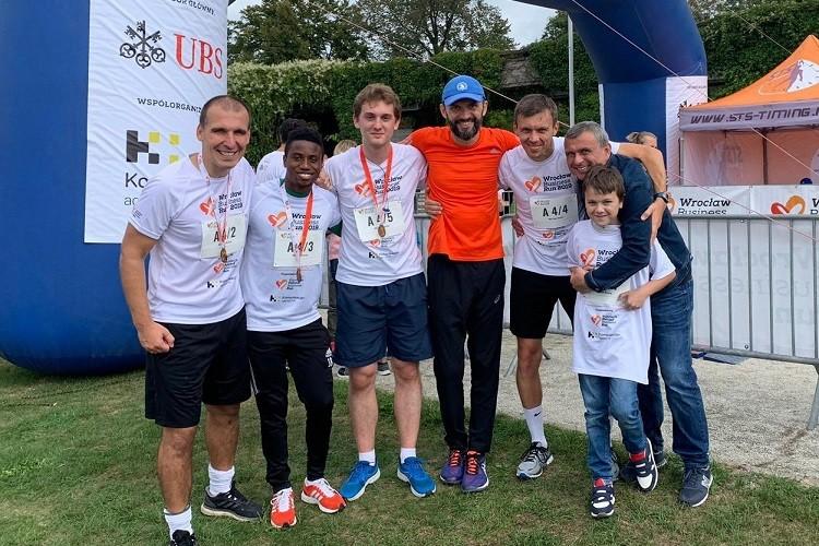 Świetne wyniki Śląska w biegu Wrocław Business Run