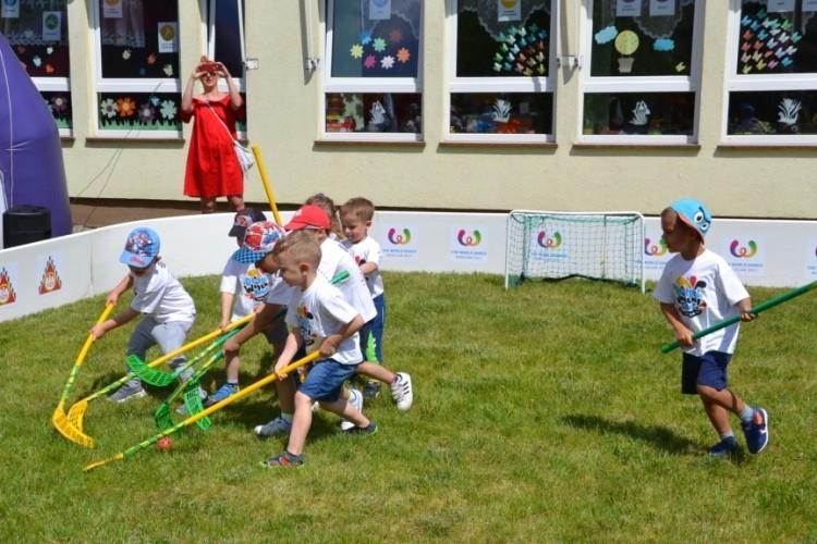 Flaga The World Games 2017 w Przedszkolu nr 71