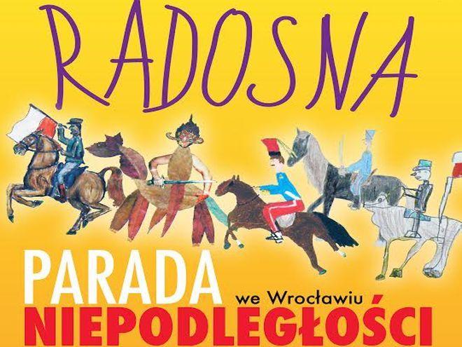Radosna Parada Niepodległości na ulicach Wrocławia, ale wydarzeń jest więcej