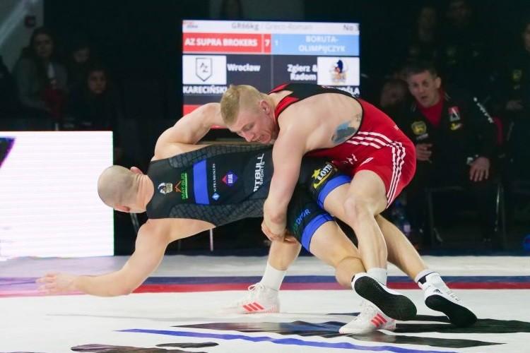 Zapasy. Niespodzianka w półfinale. Boruta-Olimpijczyk wygrywa z AZ Supra Brokers