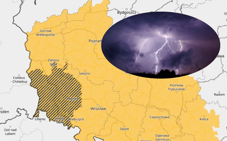 IMGW ostrzega: Znów będzie burza. I to z gradem [GDZIE JEST BURZA - RADAR]