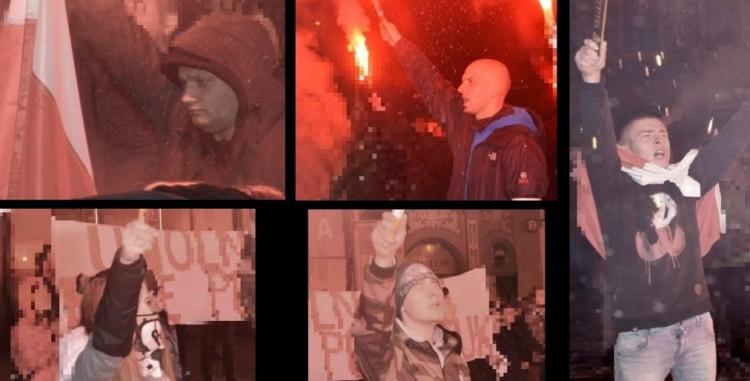 Odpalali race na marszu z okazji 11 listopada. Teraz szuka ich policja [ZDJĘCIA]