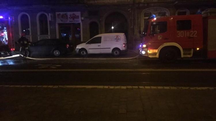Pożar budynku mieszkalnego na Piastowskiej
