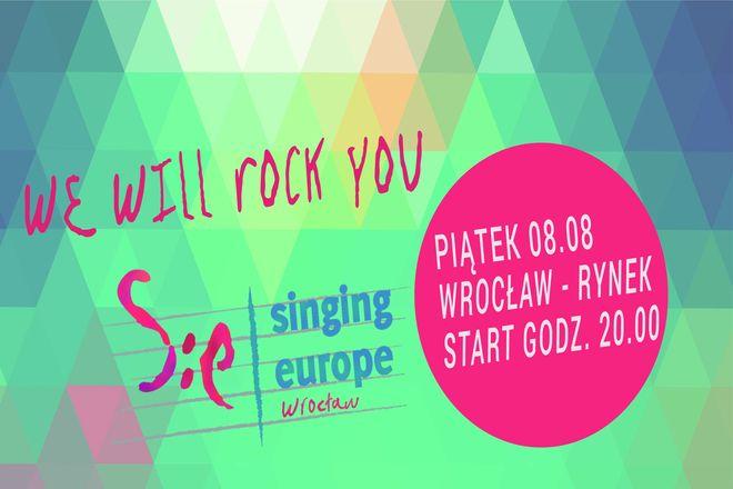 Singing Europe we wrocławskim Rynku