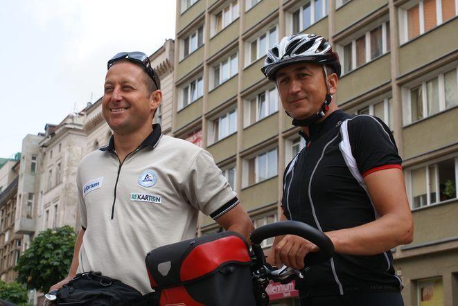Wrocławianin jedzie na rowerze do Brukseli, by powstrzymać zmiany klimatyczne