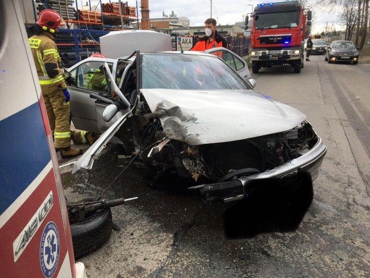 Wrocław: Wypadek na Gajowickiej. Jedna osoba ranna