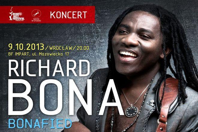Richard Bona jesienią na Ethno Jazz Festivalu!