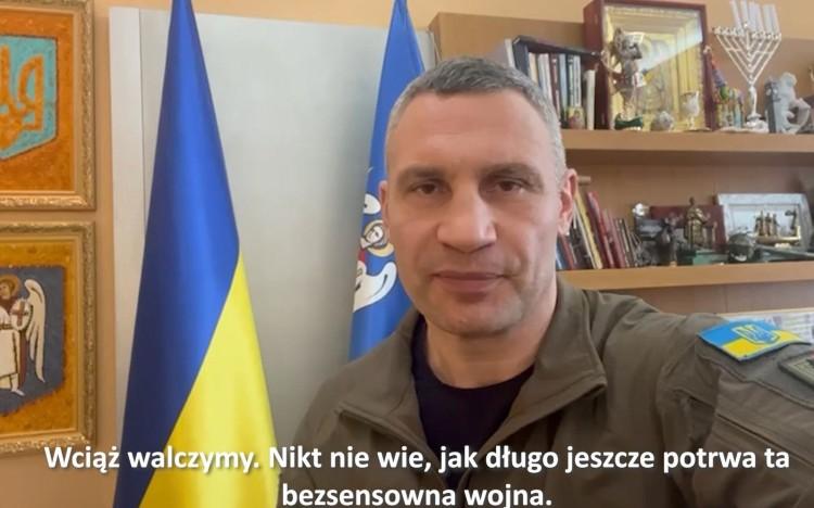 Mer Kijowa dziękuje Wrocławiowi. 