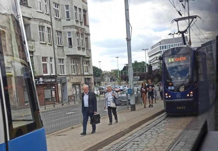 Wrocław: Utrudnienia dla pasażerów MPK w centrum
