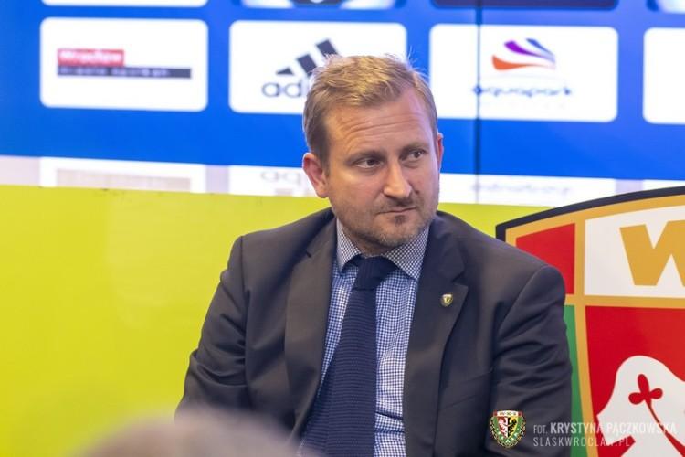 Wojciech Nowak (Śląsk Wrocław): Sponsorowi trudno wyłożyć gotówkę [WYWIAD]