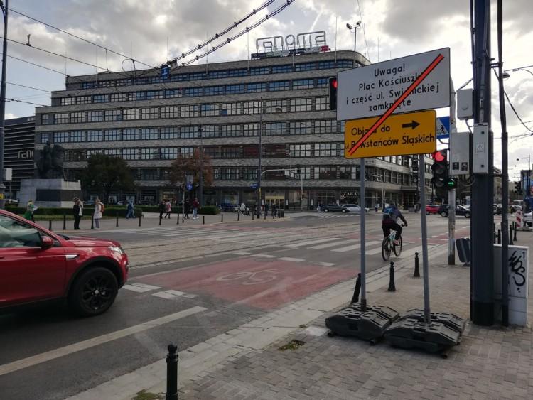 W niedzielę zamykają pl. Kościuszki i Świdnicką
