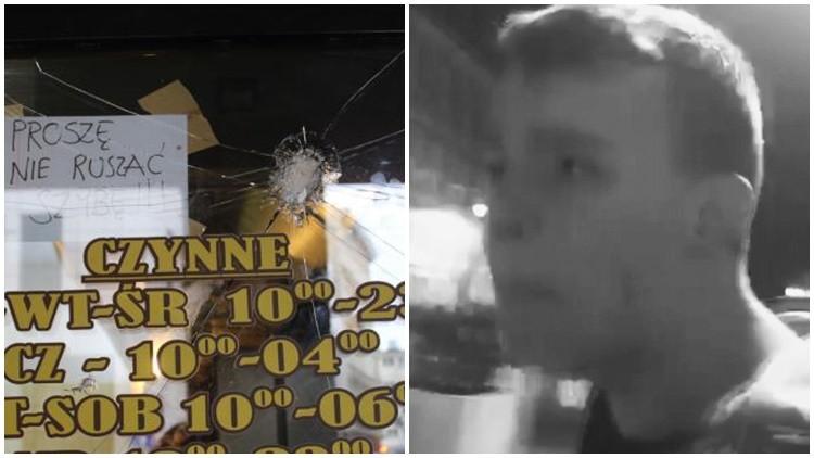 Wrocławska policja ujawnia wizerunek mężczyzny, który awanturował się w kebabie. Znasz go? [ZDJĘCIA]
