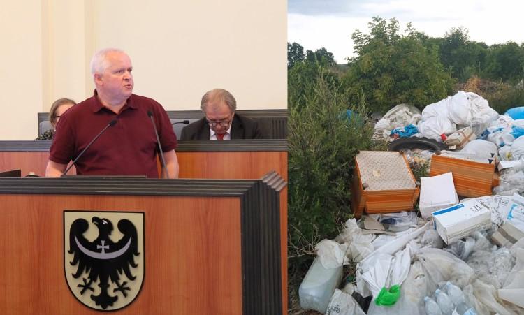 Radny nie widzi afery śmieciowej u siebie