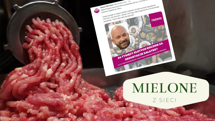 MIELONE Z SIECI Sałatka z basenu? Tylko we Wrocławiu