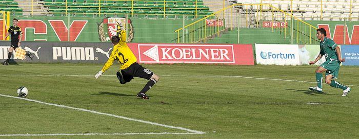 Śląsk Wrocław przegrał z Górnikiem Zabrze 1:3