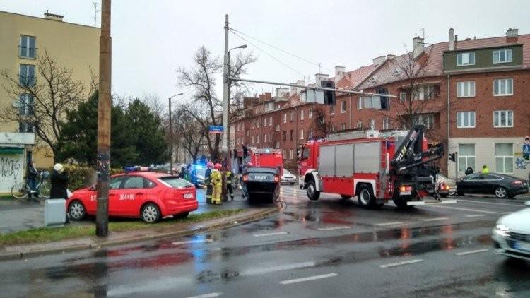 Wrocław: Wypadek na al. Hallera. Zginął człowiek