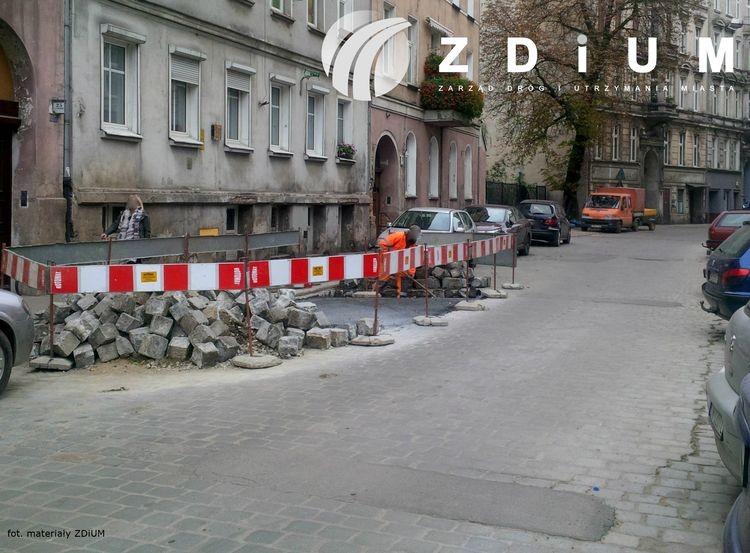 Trwa uspokajanie ruchu na Cybulskiego