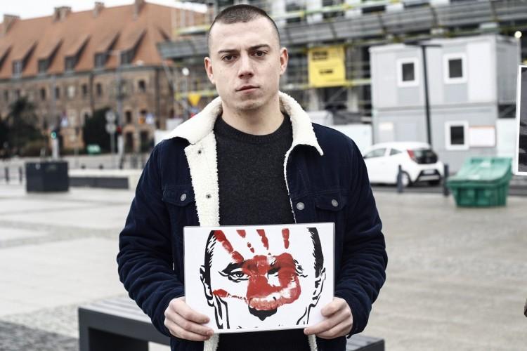 Ukraińcy we Wrocławiu wsparli uwięzionych marynarzy [ZDJĘCIA]