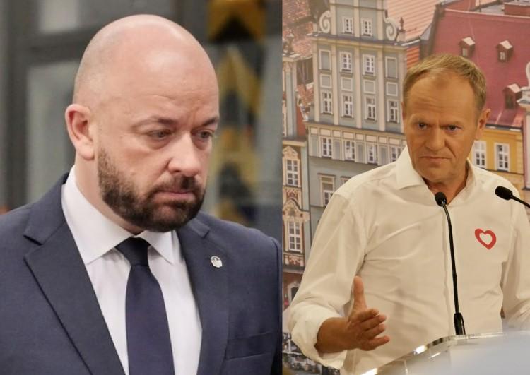 Donald Tusk nie chce tracić czasu dla Jacka Sutryka