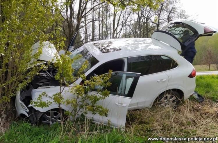 Szalony pościg za porsche, którym uciekali...złodzieje ekspresów do kawy