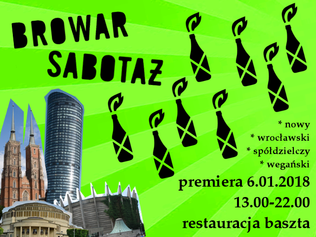 Nowy wrocławski browar. To spółdzielnia warząca wegańskie piwa
