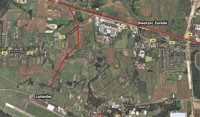 PKP nie zamierza budować torów na lotnisko