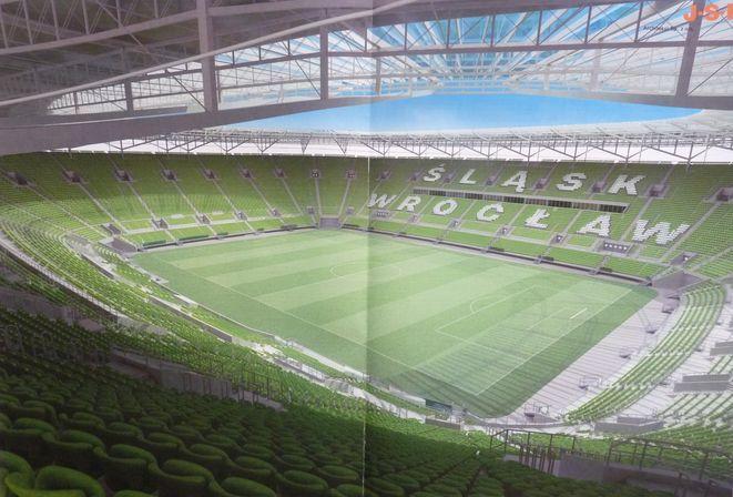 Oto kolor krzesełek na stadionie