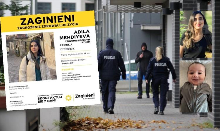 Wrocław: Rodzina zaginionej kobiety z niemowlęciem błaga, by wróciła do domu. 