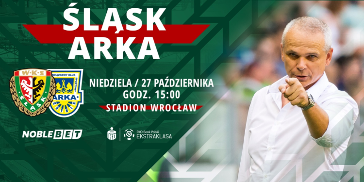 Trwa sprzedaż biletów na mecz Śląska Wrocław z Arką Gdynia