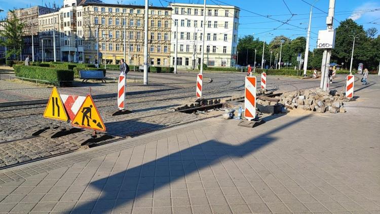 Kolejny remont torowiska na Nadodrzu. Do kiedy utrudnienia dla pasażerów MPK?