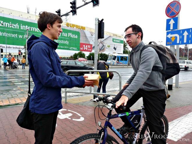 Wrocławscy rowerzyści znów poczęstują śniadaniem innych cyklistów