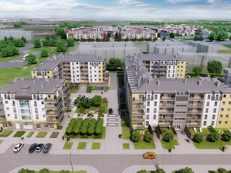 Osiedla na Jagodnie i Stabłowicach jeszcze większe. Deweloper ruszył ze sprzedażą mieszkań [WIZUALIZACJE]