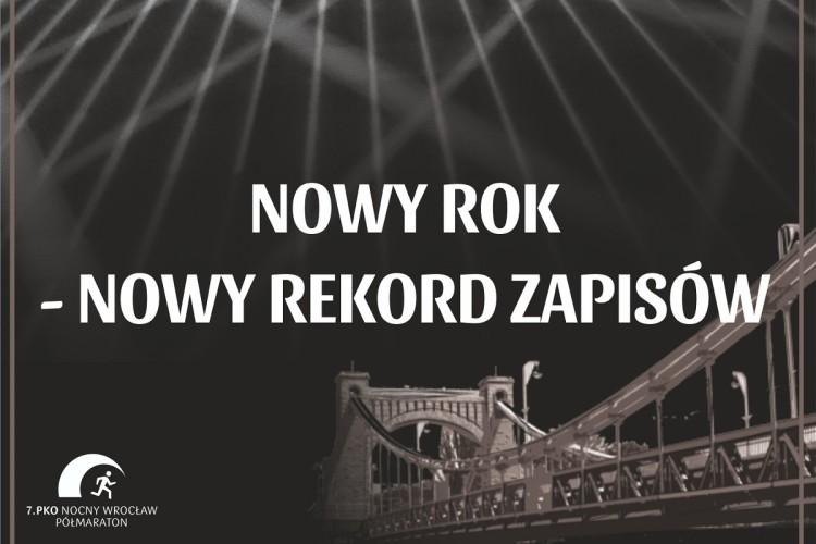 Nowy rok, nowy rekord. Ponad połowa pakietów startowych na 7. PKO Nocny Wrocław Półmaraton wyprzedana