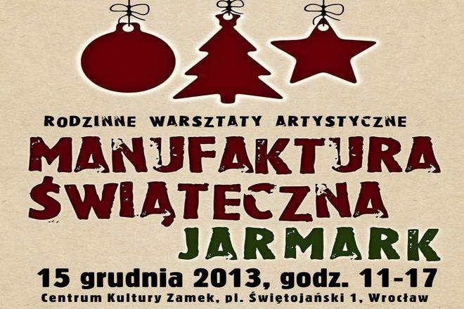 Świąteczna manufaktura w zamku. Sam wykonaj ozdobę lub prezent świąteczny