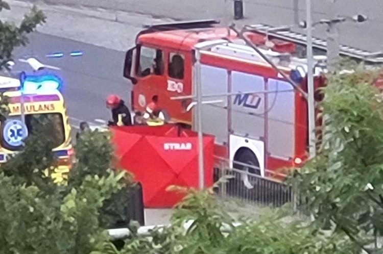Tragedia na przystanku na ul. Legnickiej. Nie żyje mężczyzna